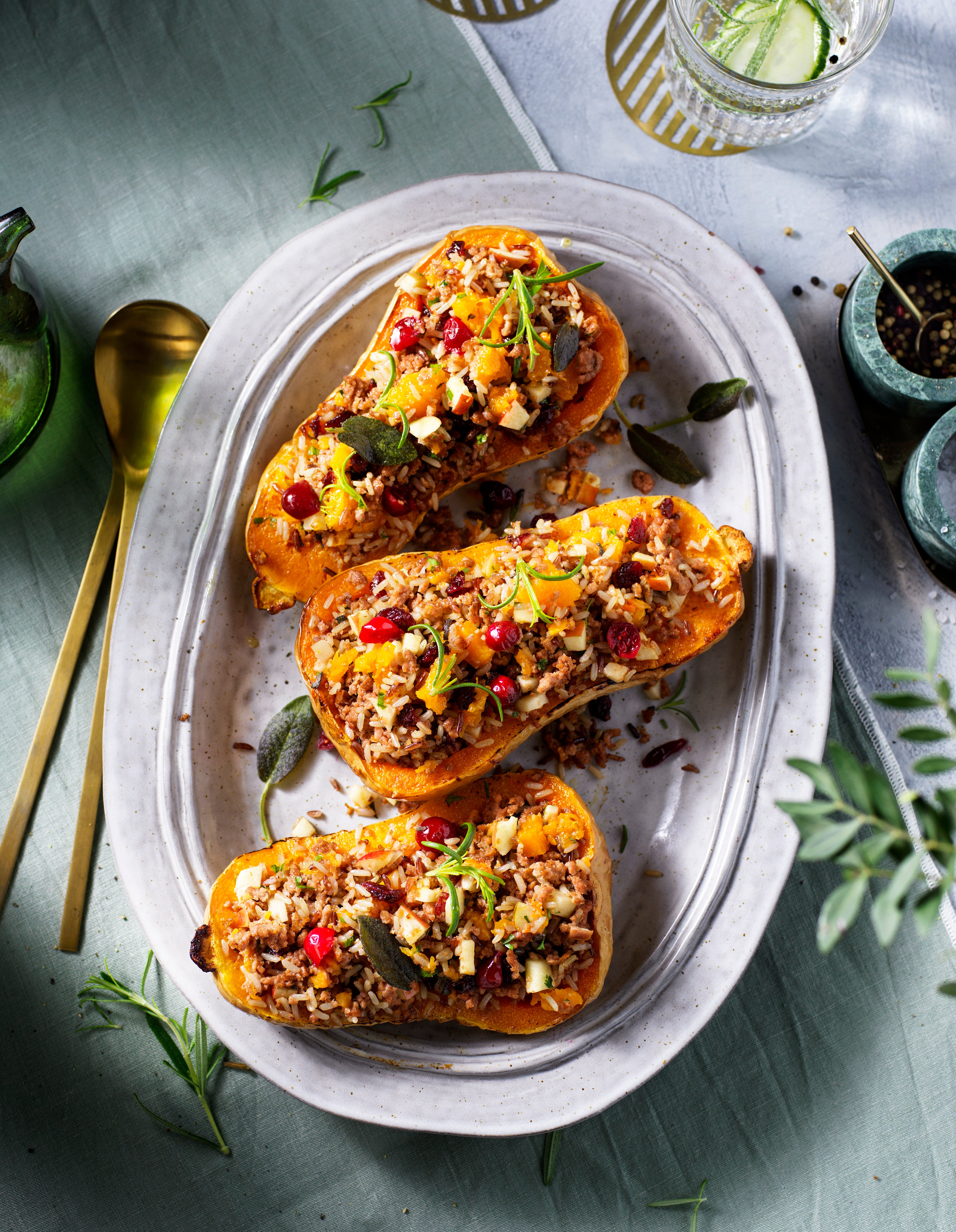 Faszerowana Dynia Faszerowana Dynia