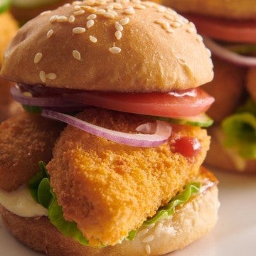 Wege mini burger z nuggetsami