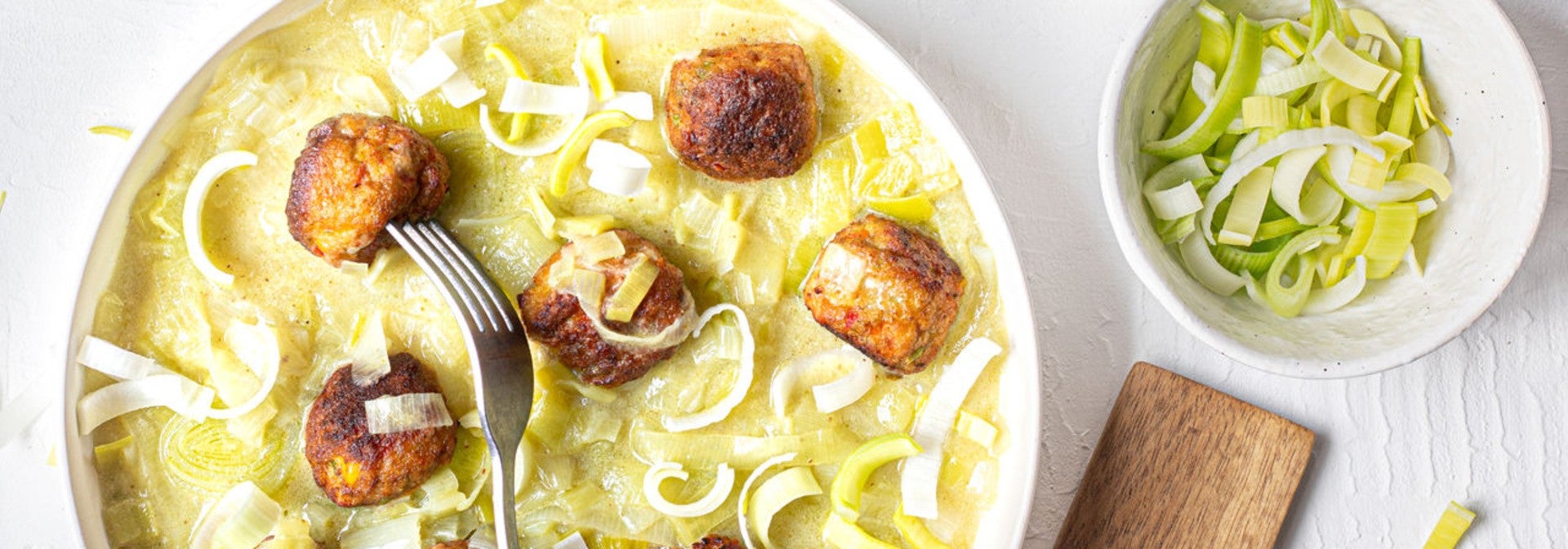 Garden Gourmet leek recipe