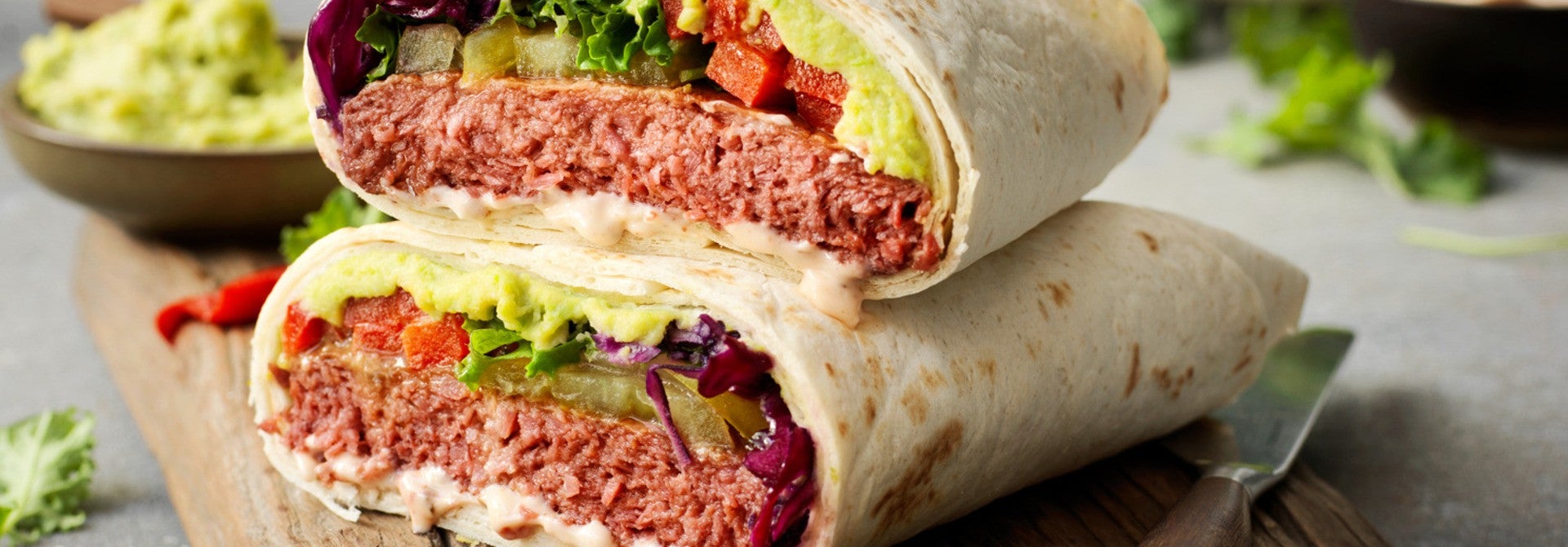 Sensational Burger Wraps