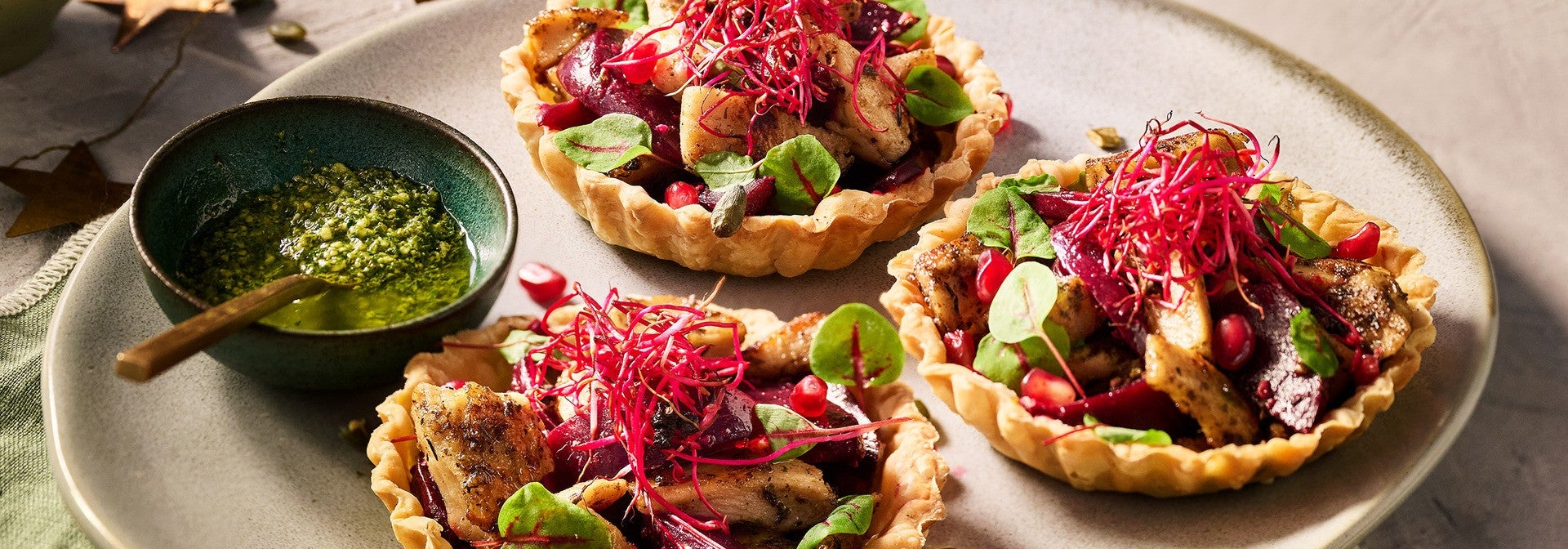 Vegan Christmas Tartelettes