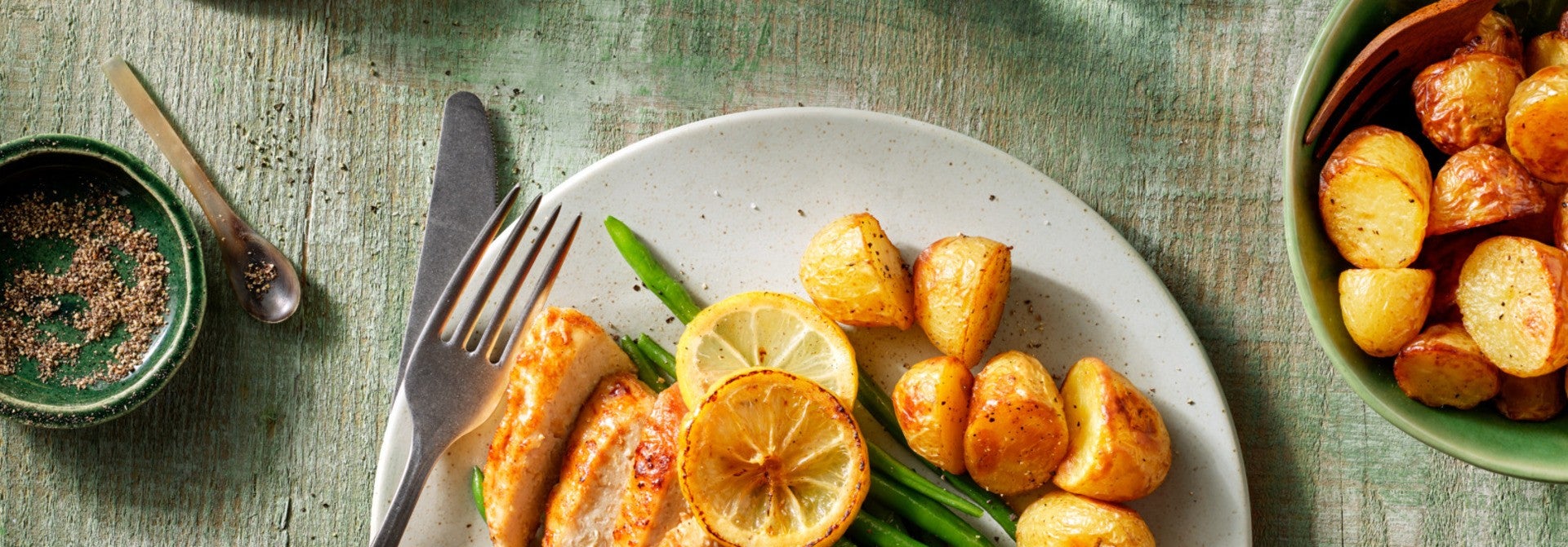 Roślinny filet w sosie cytrynowym | Garden Gourmet