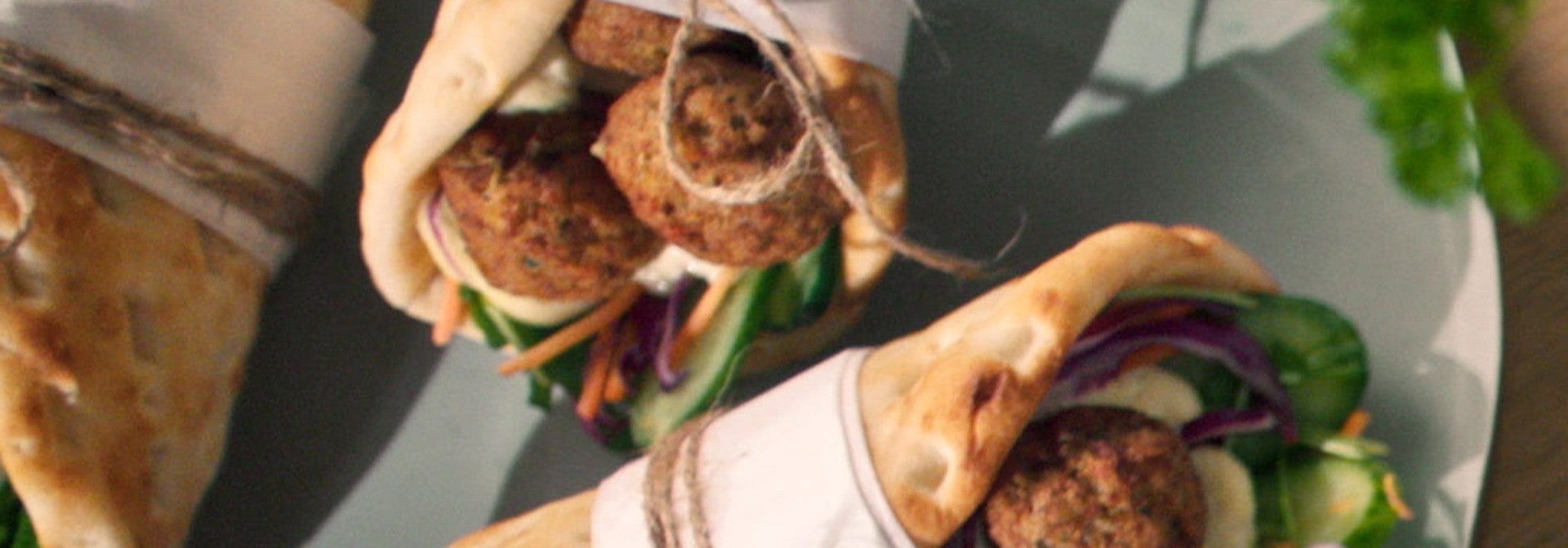 Vegan Falafel Pita's