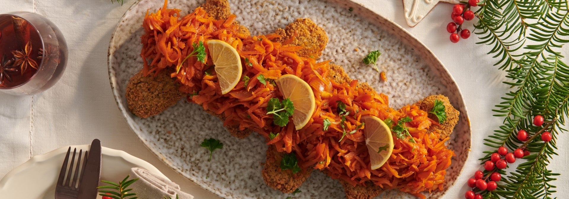 Wegański Filet a’la Rybny po grecku