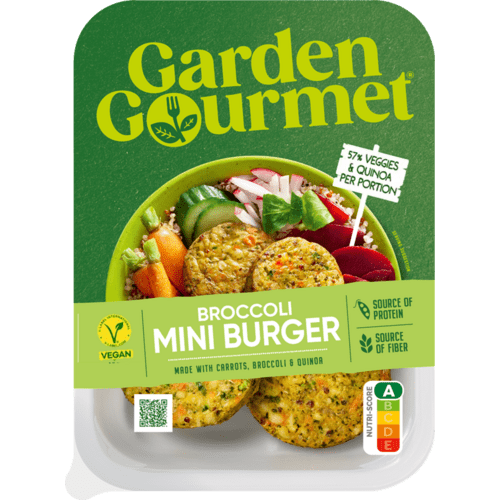 Wegańskie mini burgery brokułowe | Garden Gourmet