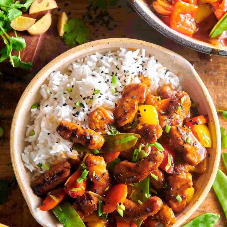 "Kurczak" Teriyaki "Kurczak" teriyaki