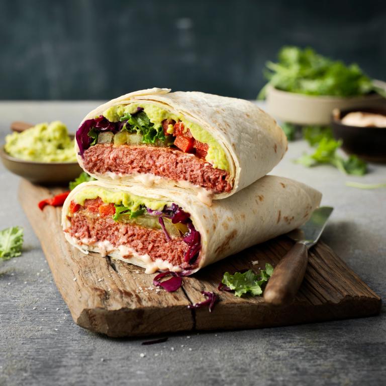 Sensational Burger Wraps