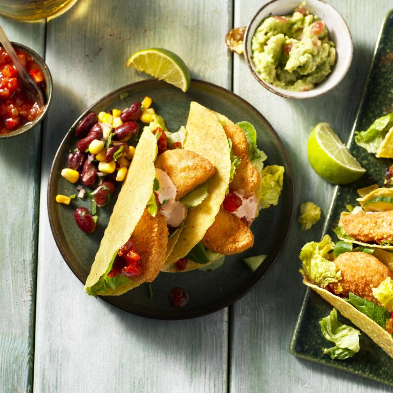 Meksykańskie tacosy z Roślinnymi Nuggetsami