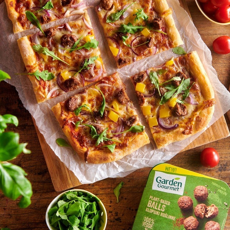 Pizza supreme z pulpecikami Pizza supreme z pulpecikami